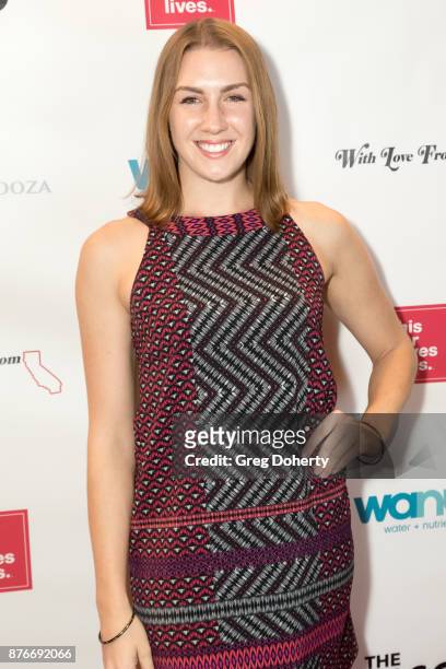 Taylor Booth attends With Love From California: A Night Of One Act Plays Benefiting Hurricane Relief Efforts Through Team Rubicon at The Pico...