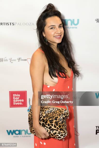 Jenna Jimenez attends With Love From California: A Night Of One Act Plays Benefiting Hurricane Relief Efforts Through Team Rubicon at The Pico...