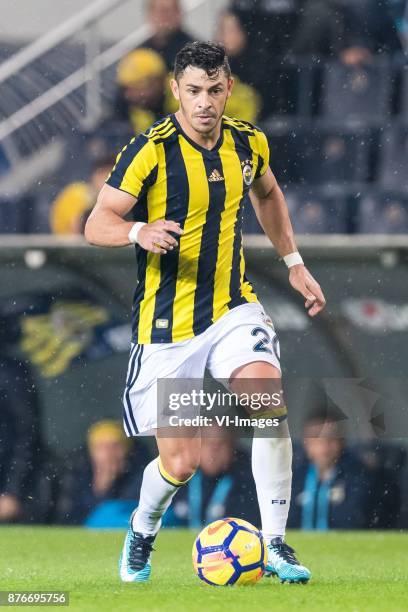 Giuliano Victor de Paula of Fenerbahce SK during the Turkish Spor Toto Super Lig football match between Fenerbahce and Demir Grup Sivasspor on...