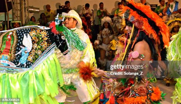 brazilian folk tale in são luis do maranhão - maranhao state stock pictures, royalty-free photos & images