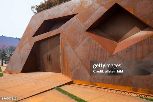 China Shanghai Shanghai - Luxembourg pavilion 'Small Is Beautiful' at the Expo area (Photo by Brigitte Hiss\ullstein bild via Getty Images