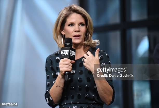 Kelli O'Hara attends the Build Series to discuss 'The Accidental Wolf' at Build Studio on November 20, 2017 in New York City.