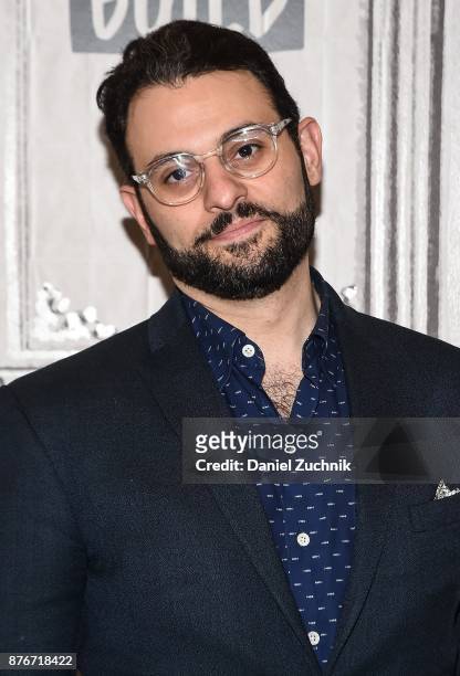 Arian Moayed attends the Build Series to discuss 'The Accidental Wolf' at Build Studio on November 20, 2017 in New York City.
