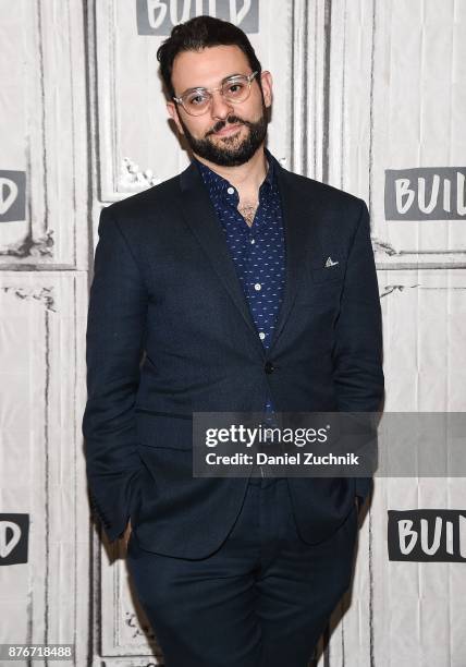 Arian Moayed attends the Build Series to discuss 'The Accidental Wolf' at Build Studio on November 20, 2017 in New York City.