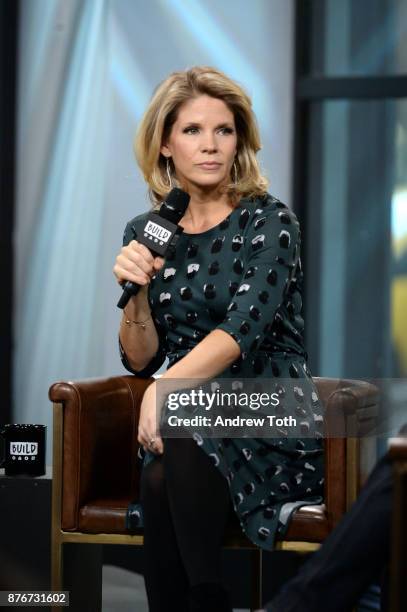 Kelli O'Hara attends the Build Series to discuss 'The Accidental Wolf' at Build Studio on November 20, 2017 in New York City.