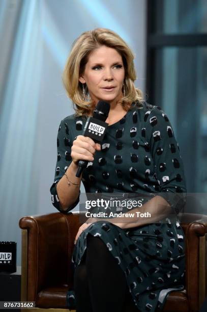 Kelli O'Hara attends the Build Series to discuss 'The Accidental Wolf' at Build Studio on November 20, 2017 in New York City.