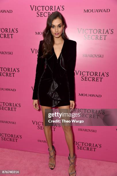 Gizele Oliveira attends the 2017 Victoria's Secret Fashion Show In Shanghai After Party at Mercedes-Benz Arena on November 20, 2017 in Shanghai,...