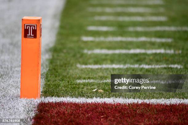 Pylon is shown as the Temple Owls host the UCF Knights during the second quarter at Lincoln Financial Field on November 18, 2017 in Philadelphia,...