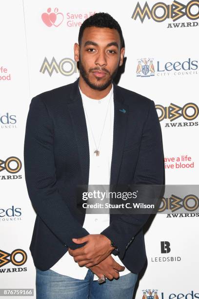 Josh Daniel attends the Pre-MOBO Awards Show at Boisdale of Canary Wharf on November 20, 2017 in London, England.