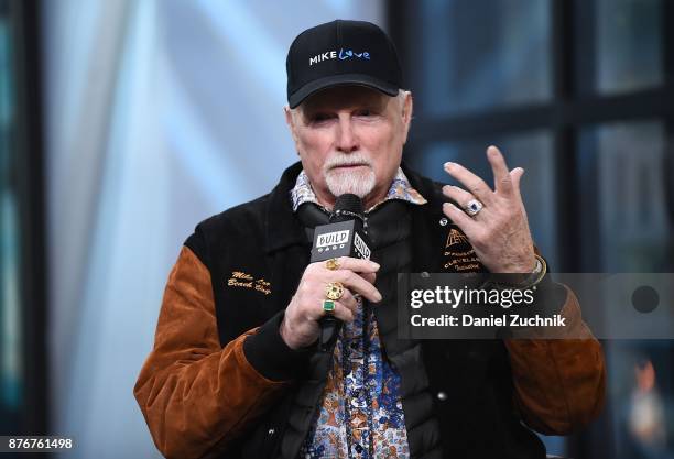 Mike Love attends the Build Series to discuss his new album 'Unleash the Love' at Build Studio on November 20, 2017 in New York City.