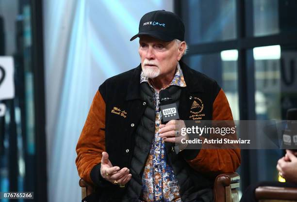 Musician Mike Love discusses his new album "Unleash the Love" at Build Studio on November 20, 2017 in New York City.