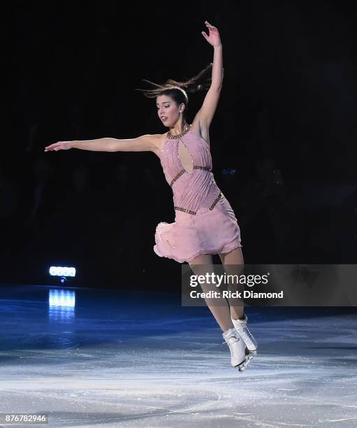 Kimmie Meissner performs during the second annual 'An Evening Of Scott Hamilton & Friends' hosted by Scott Hamilton to benefit The Scott Hamilton...