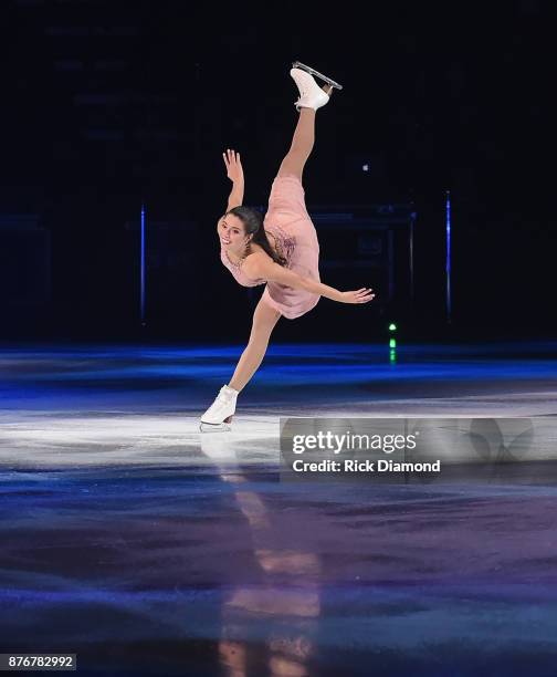 Kimmie Meissner performs during the second annual 'An Evening Of Scott Hamilton & Friends' hosted by Scott Hamilton to benefit The Scott Hamilton...