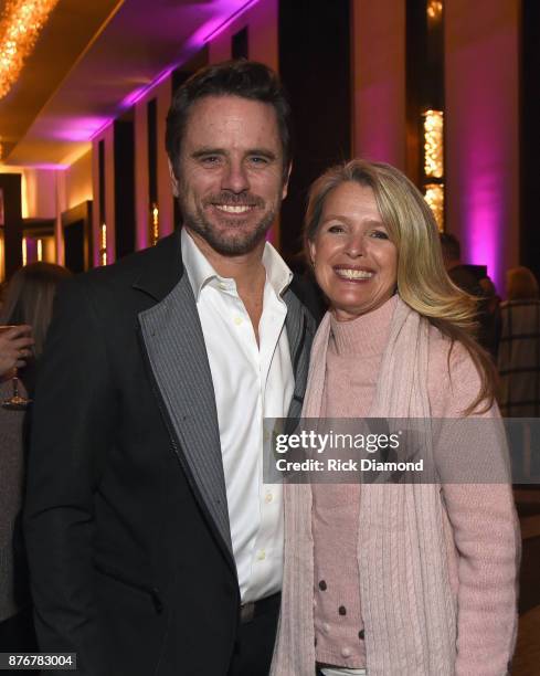 Patty Hanson and Charles "Chip" Esten attend the second annual 'An Evening Of Scott Hamilton & Friends' hosted by Scott Hamilton to benefit The Scott...