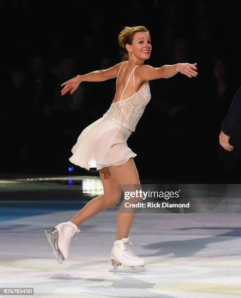 Kiira Korpi performs during the second annual 'An Evening Of Scott Hamilton & Friends' hosted by Scott Hamilton to benefit The Scott Hamilton CARES...