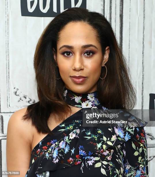 Actress Margot Bingham discusses "She's Gotta Have It" at Build Studio on November 20, 2017 in New York City.