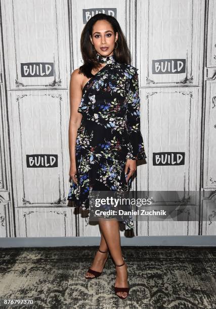 Margot Bingham attends the Build Series to discuss the Netflix show 'She's Gotta Have It' at Build Studio on November 20, 2017 in New York City.