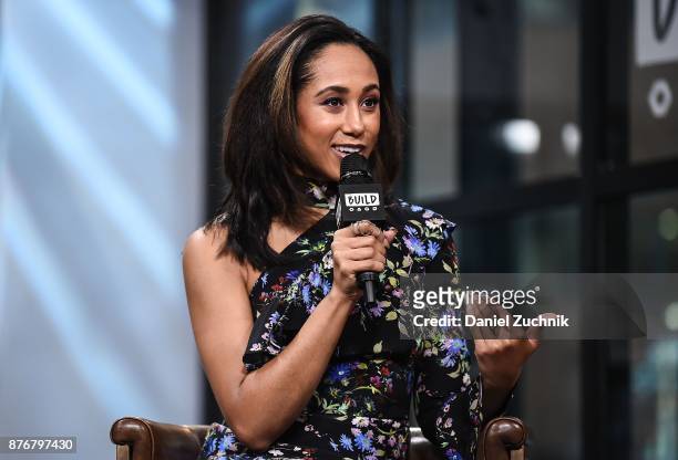 Margot Bingham attends the Build Series to discuss the Netflix show 'She's Gotta Have It' at Build Studio on November 20, 2017 in New York City.