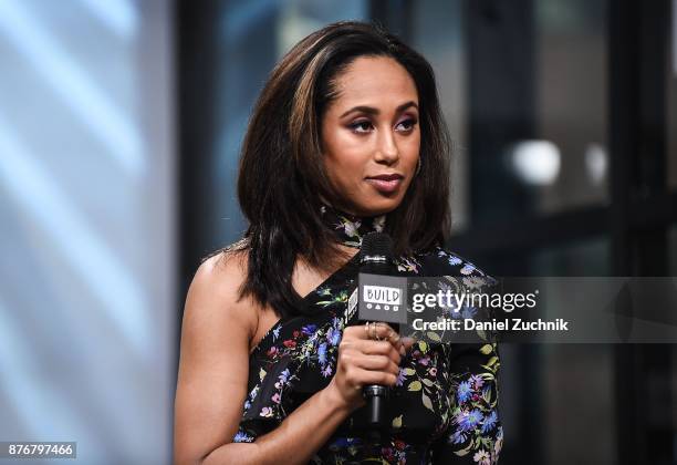 Margot Bingham attends the Build Series to discuss the Netflix show 'She's Gotta Have It' at Build Studio on November 20, 2017 in New York City.