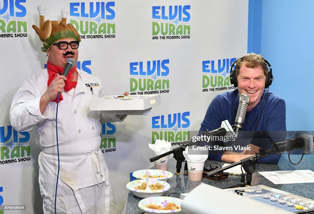 Bobby Flay Visits "The Elvis Duran Z100 Morning Show"