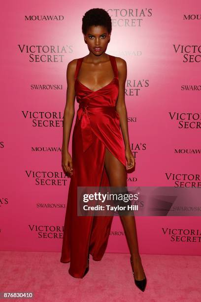 Amilna Estevao attends the 2017 Victoria's Secret Fashion Show After Party on November 20, 2017 in Shanghai, China.