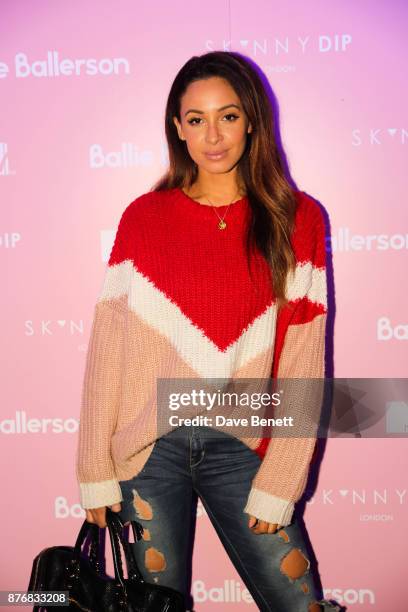 Daniel Peazer attends the launch of the Skinnydip x MTV collection at Ballie Ballerson on November 20, 2017 in London, England.