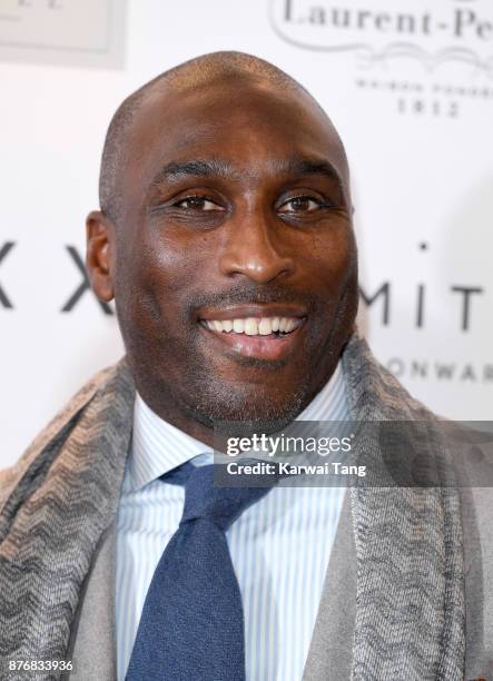 Sol Campbell attends the Walpole British Luxury Awards at The Dorchester on November 20, 2017 in London, England.