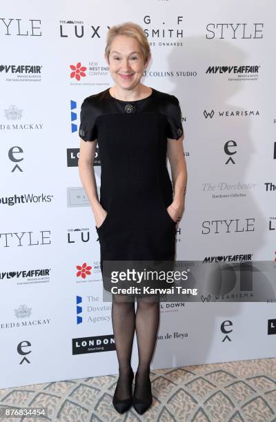 Justine Picardie attends the Walpole British Luxury Awards at The Dorchester on November 20, 2017 in London, England.