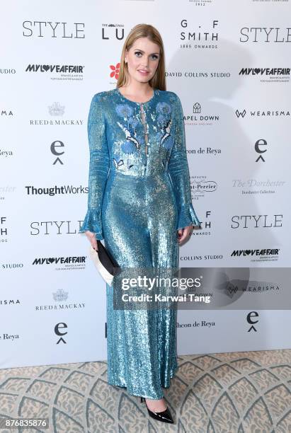 Lady Kitty Spencer attends the Walpole British Luxury Awards at The Dorchester on November 20, 2017 in London, England.