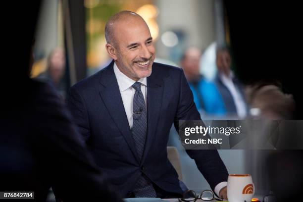 Matt Lauer on Thursday Nov.16, 2017 --