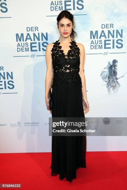 Violetta Schurawlow during the premiere of 'Der Mann aus dem Eis' at Cinemaxx on November 20, 2017 in Munich, Germany.