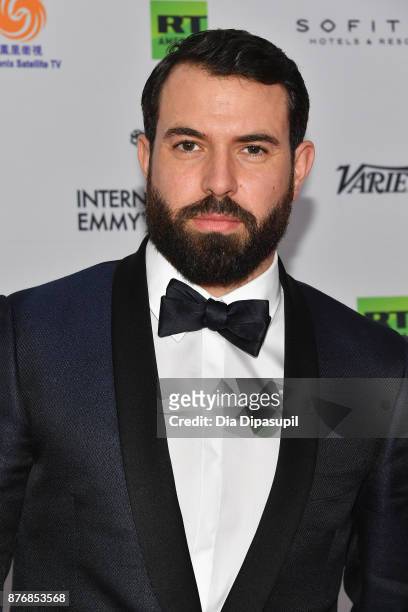 Tom Cullen attends the 45th International Emmy Awards at New York Hilton on November 20, 2017 in New York City.