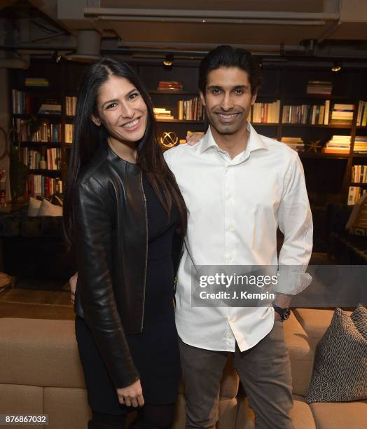 Producer Shaana Levy and director Uraaz Bahl attend the "Ladies First" Screening & Reception at Neuehouse on November 20, 2017 in New York City.