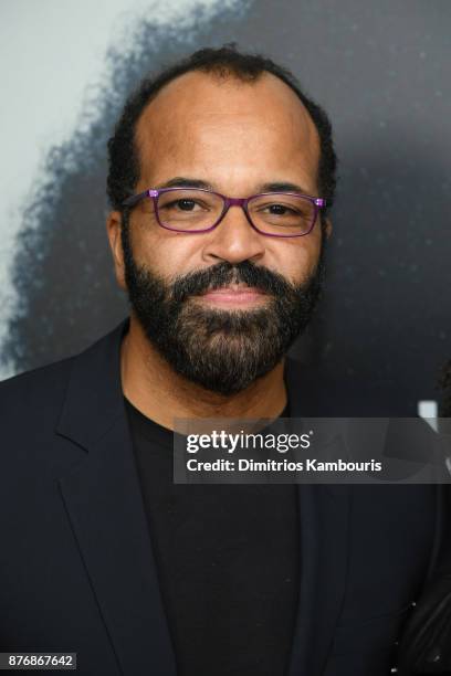 Jeffrey Wright attends the screening of Roman J. Israel, Esq. At Henry R. Luce Auditorium at Brookfield Place on November 20, 2017 in New York City.