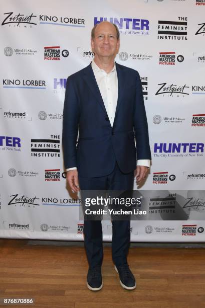 Doron Weber attends "Bombshell: The Hedy Lamarr Story" Screening & Cocktail Event at Roosevelt House Public Policy on November 20, 2017 in New York...