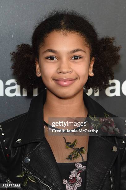 Juno Wright attends the screening of Roman J. Israel, Esq. At Henry R. Luce Auditorium at Brookfield Place on November 20, 2017 in New York City.