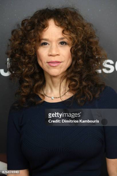 Rosie Perez attends the screening of Roman J. Israel, Esq. At Henry R. Luce Auditorium at Brookfield Place on November 20, 2017 in New York City.