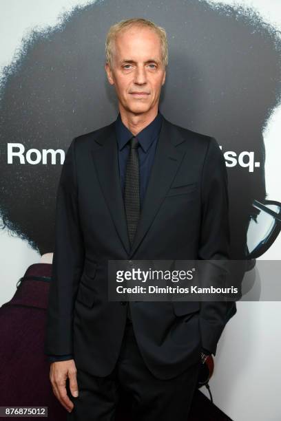 Dan Gilroy attends the screening of Roman J. Israel, Esq. At Henry R. Luce Auditorium at Brookfield Place on November 20, 2017 in New York City.