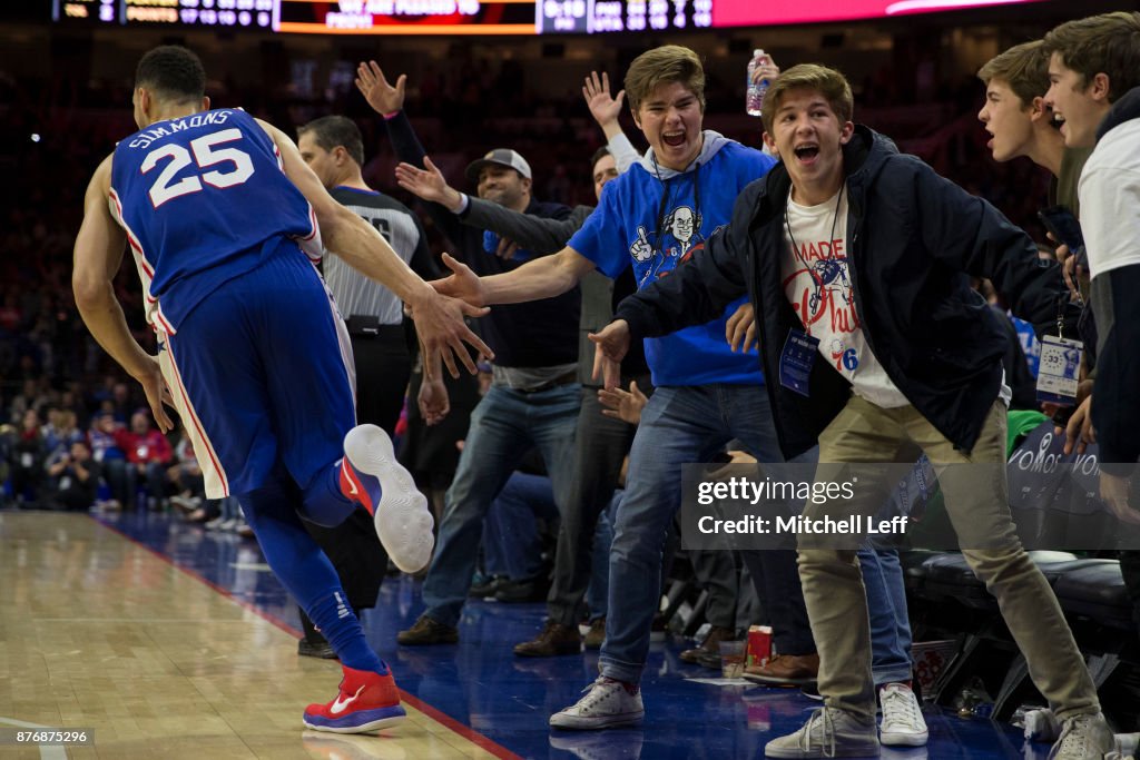 Utah Jazz v Philadelphia 76ers