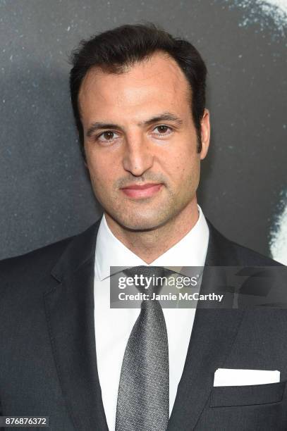 Kresh Novakovic attends the screening of Roman J. Israel, Esq. At Henry R. Luce Auditorium at Brookfield Place on November 20, 2017 in New York City.