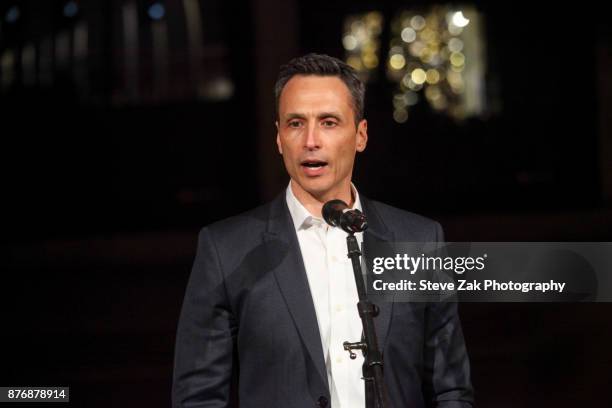 Chairman of Disney Consumer Products and Interactive Media Jimmy Pitaro attends the 2017 Saks Fifth Avenue & Disney 'Once Upon a Holiday' Windows...