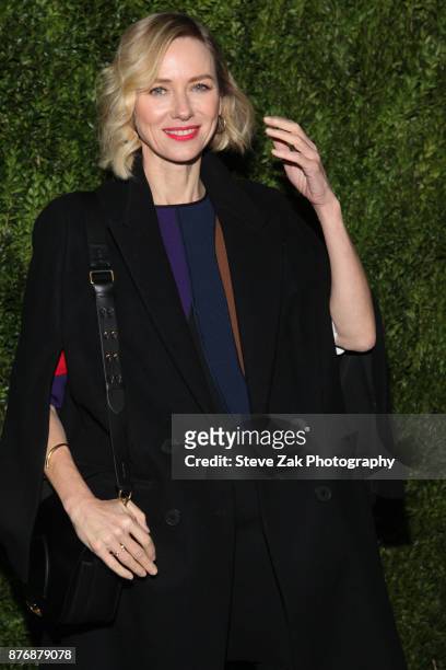 Actress Naomi Watts attends the 2017 Saks Fifth Avenue & Disney 'Once Upon a Holiday' Windows Unveiling at Saks Fifth Avenue on November 20, 2017 in...