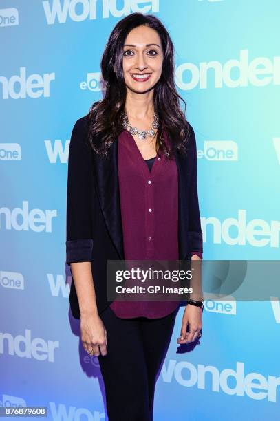 Social worker for SickKids Hospital Farah Sheikh attends the screening of "Wonder" at The Hospital for Sick Children on November 20, 2017 in Toronto,...