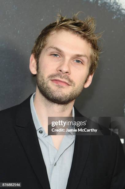 Sam Gilroy attends the screening of Roman J. Israel, Esq. At Henry R. Luce Auditorium at Brookfield Place on November 20, 2017 in New York City.