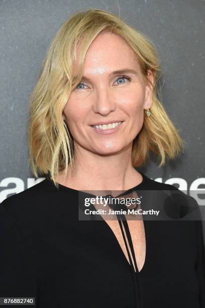 Jennifer Fox attends the screening of Roman J. Israel, Esq. At Henry R. Luce Auditorium at Brookfield Place on November 20, 2017 in New York City.