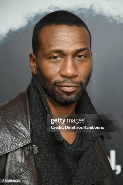 Leon Robinson attends the screening of Roman J. Israel, Esq. At Henry R. Luce Auditorium at Brookfield Place on November 20, 2017 in New York City.