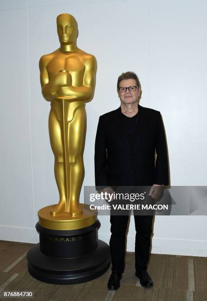 Composer Gustavo Santaolalla attends the screening of Amores Perros, part of the Academy's screenings series From Latin America to Hollywood, on...