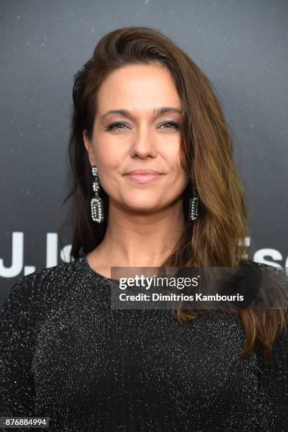 Trine Christensen attends the screening of Roman J. Israel, Esq. At Henry R. Luce Auditorium at Brookfield Place on November 20, 2017 in New York...