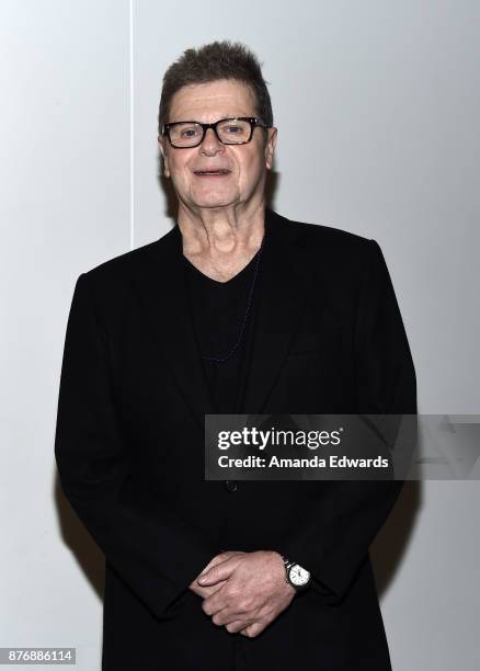 Composer Gustavo Santaolalla attends the Academy's screening and conversation of "Amores Perros" at the Academy of Motion Picture Arts and Sciences...