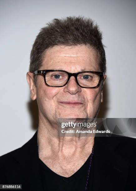 Composer Gustavo Santaolalla attends the Academy's screening and conversation of "Amores Perros" at the Academy of Motion Picture Arts and Sciences...